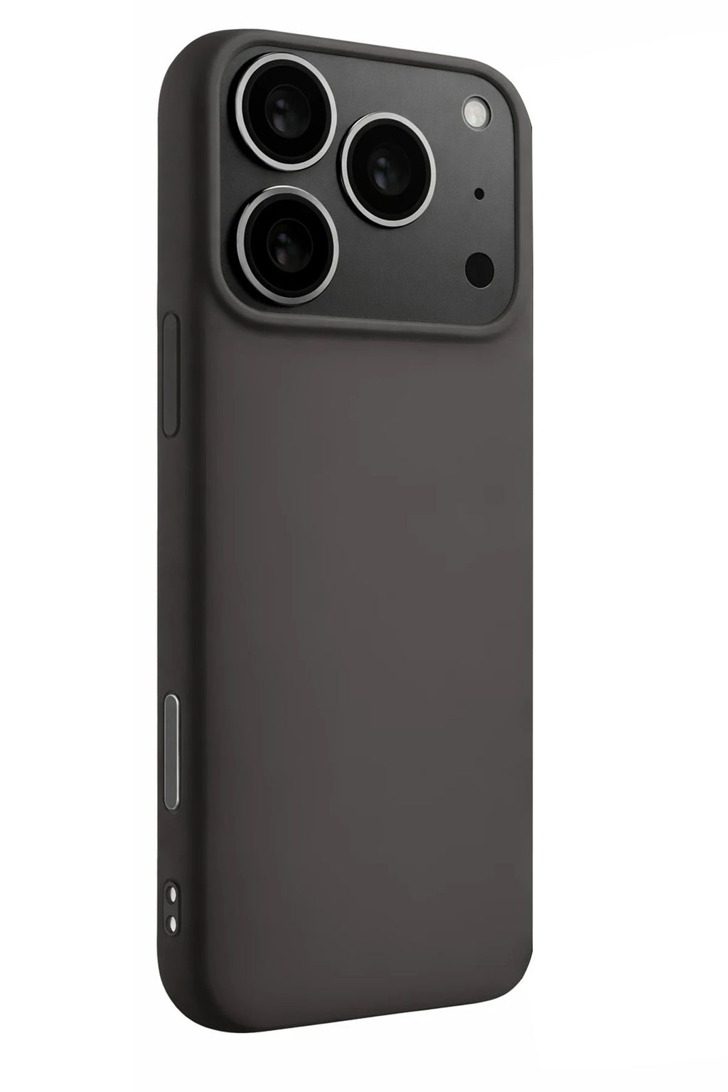 Mey İthalat® iPhone 17 Pro Max Nano içi Kadife Silikon - Gri