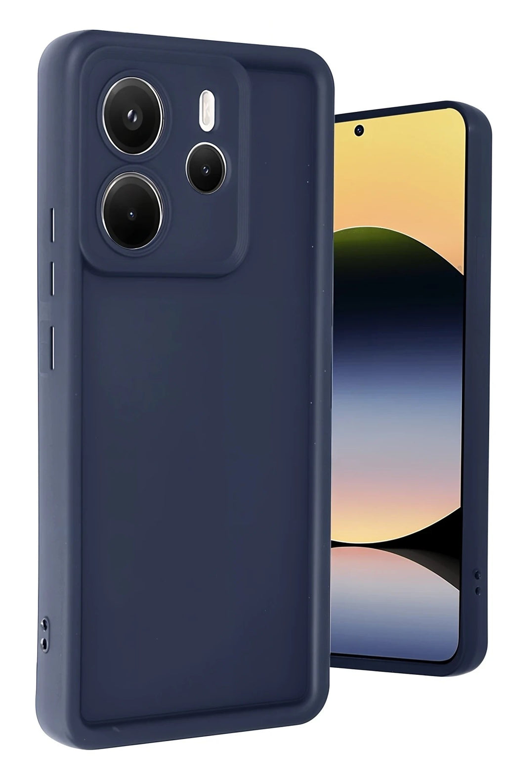 Mey İthalat® Redmi Note 14 4G Kılıf Viera Silikon - Lacivert