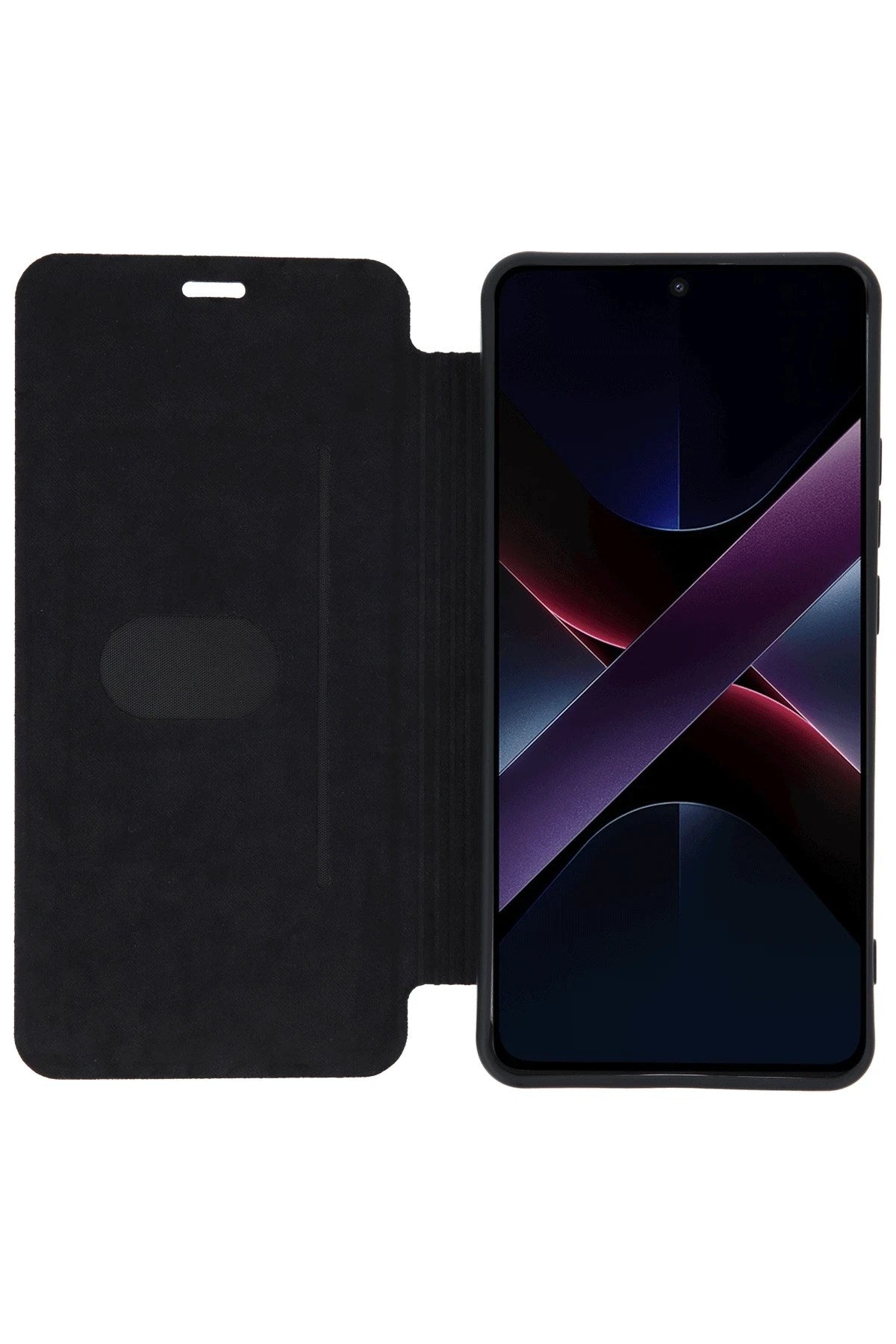 Mey İthalat® Poco X7 Pro Kılıf Flip Cover - Taba