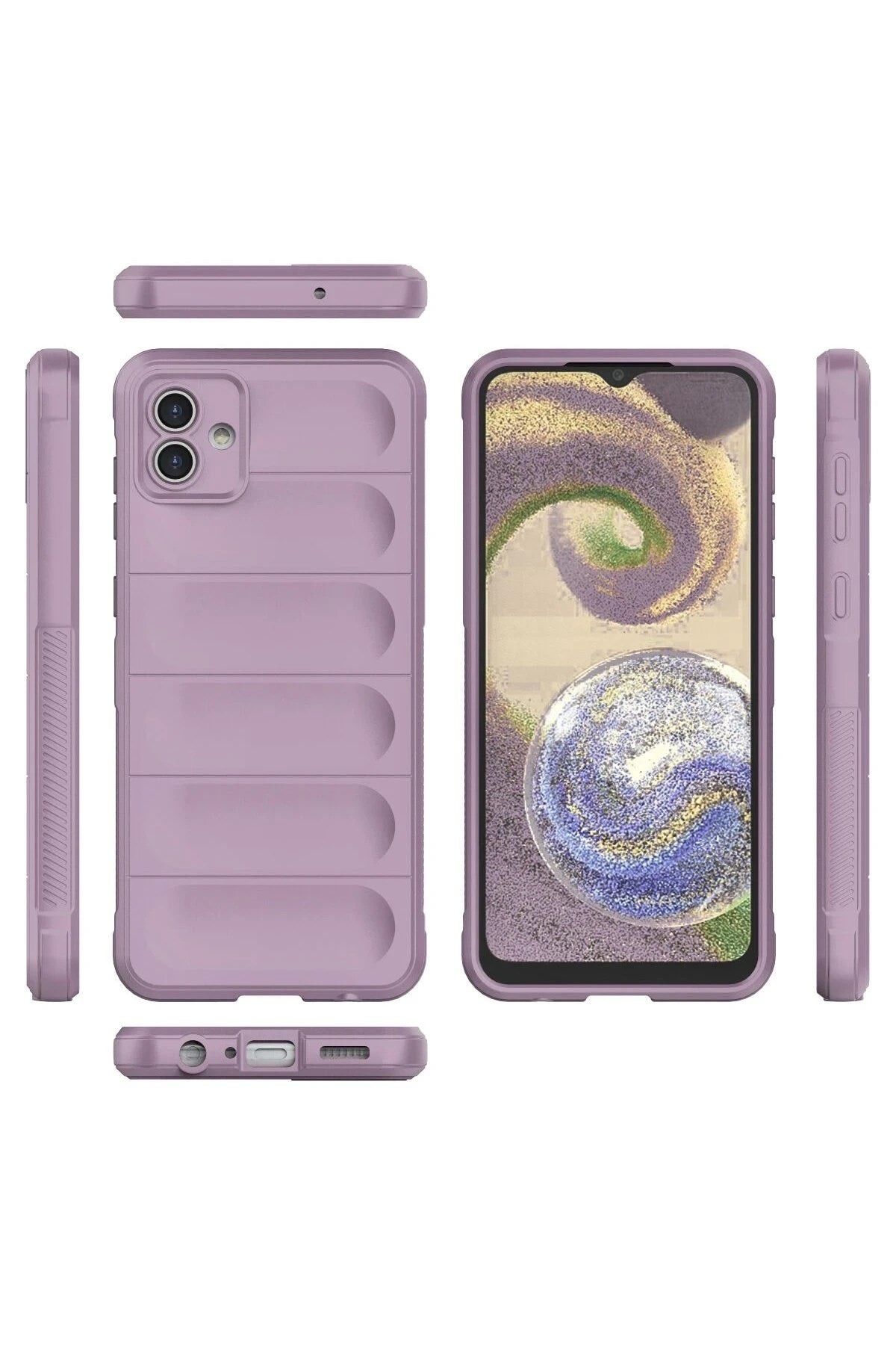 Mey İthalat® Samsung Galaxy A04E Kılıf Optimum Silikon - Mor