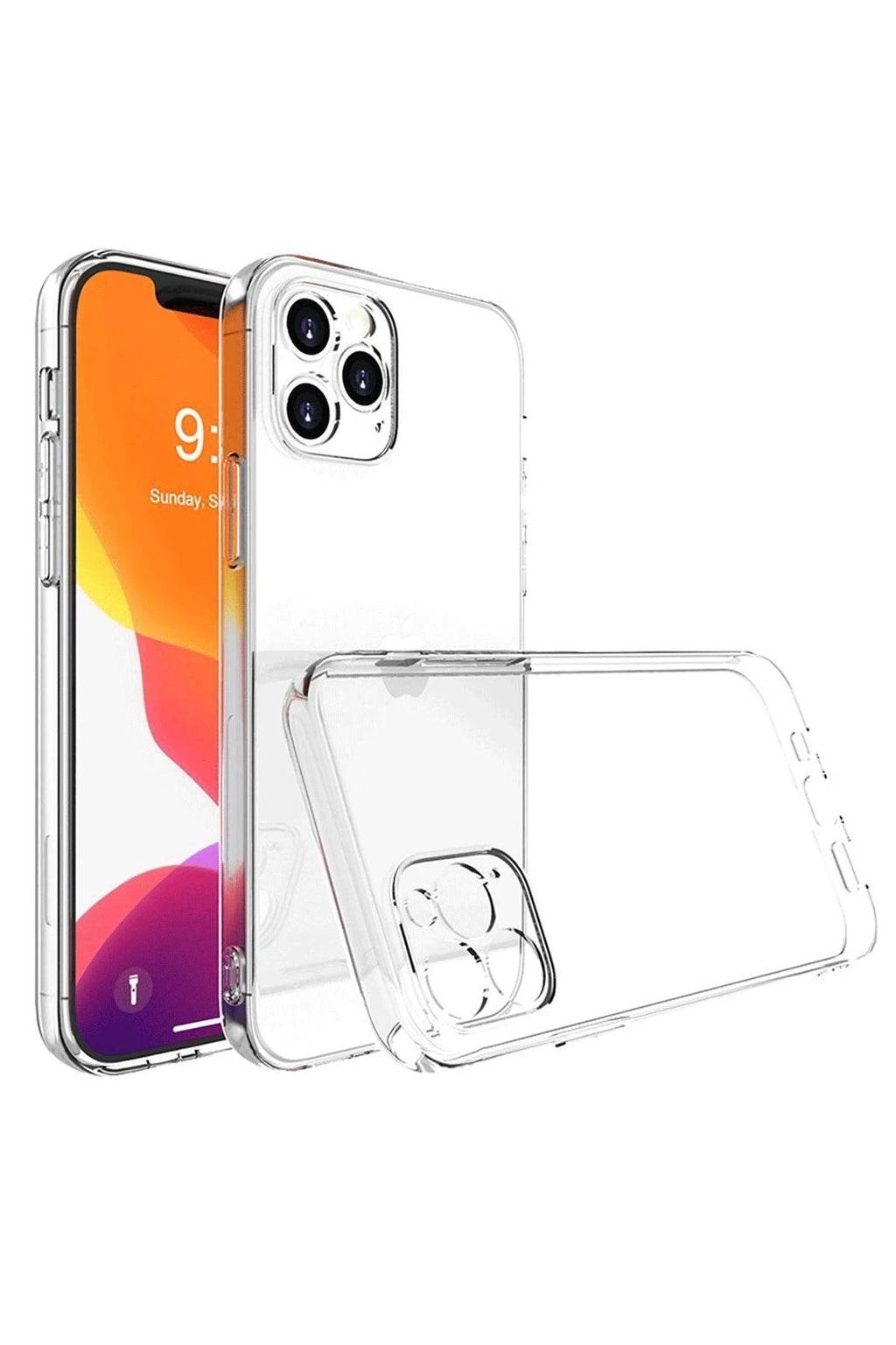 Mey İthalat® iPhone 16 Pro Max Kılıf Lüx Şeffaf Silikon