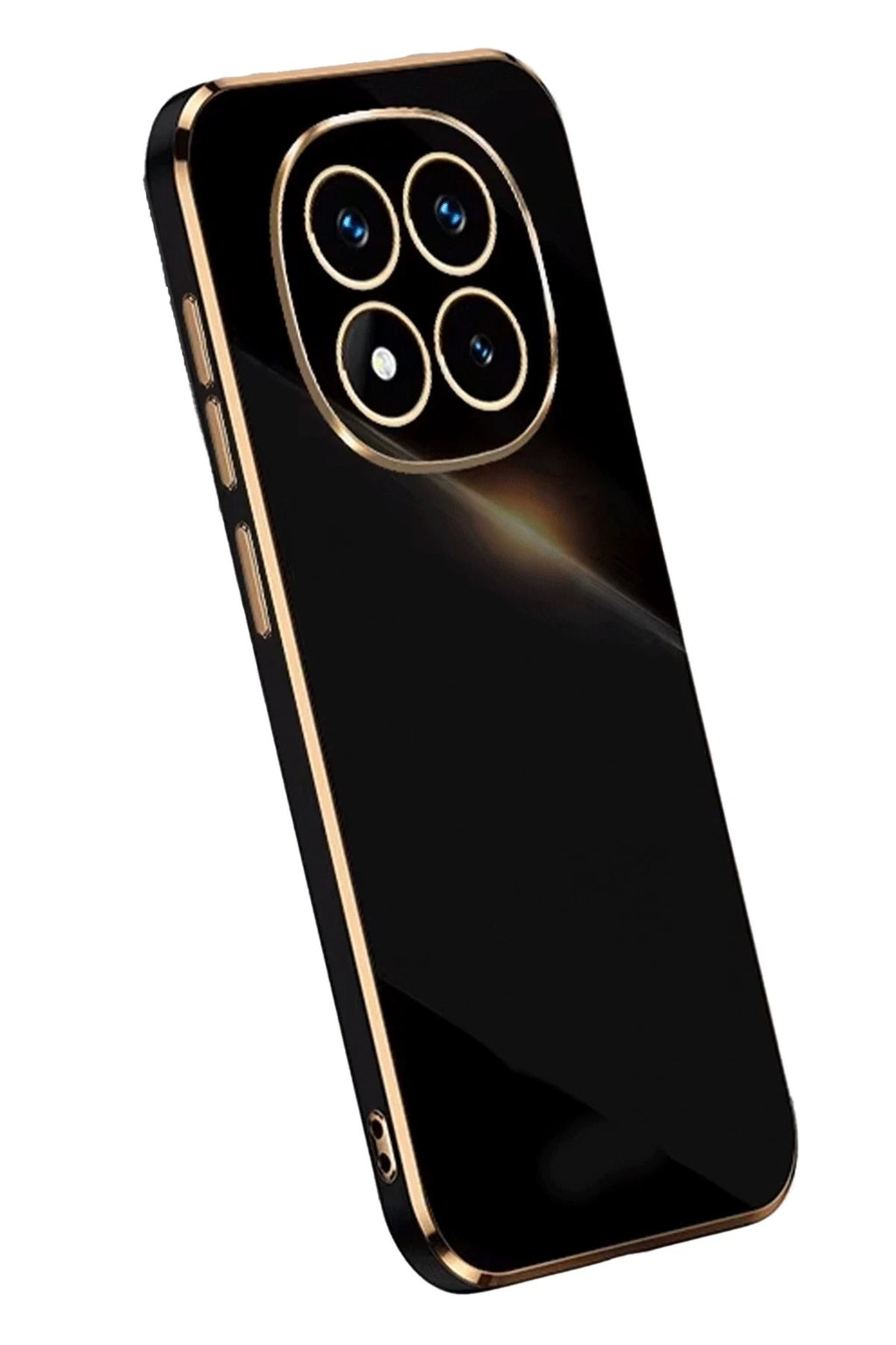 Mey İthalat® Redmi Note 14 Pro 5G Kılıf Volet Silikon - Siyah