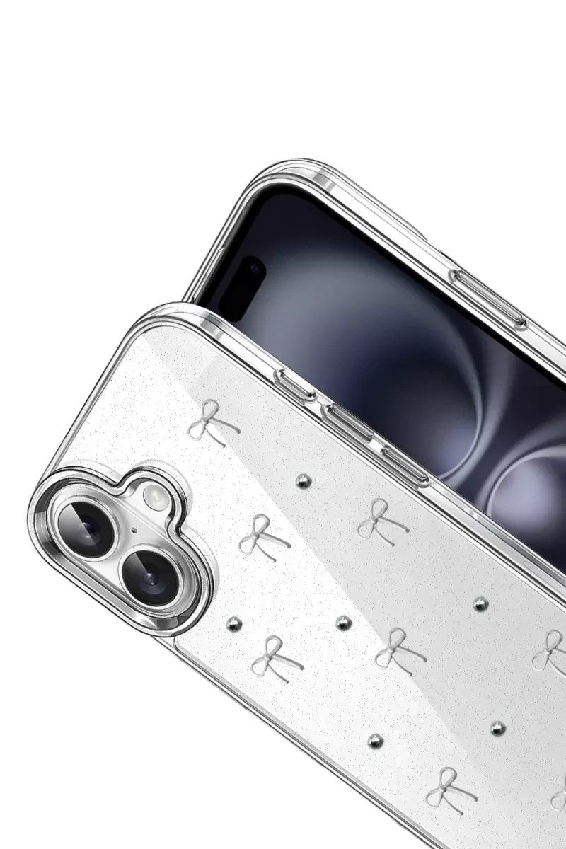 Mey İthalat® iPhone 16 Fiyonk Desenli Kapak - Desen 5