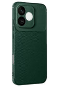 Mey İthalat® Huawei Honor 600 Lite Auto Focus Karbon Kapak - Koyu Yeşil