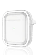Mey İthalat® Airpods 4 (4.nesil) Shiny Şeffaf Kılıf - Beyaz