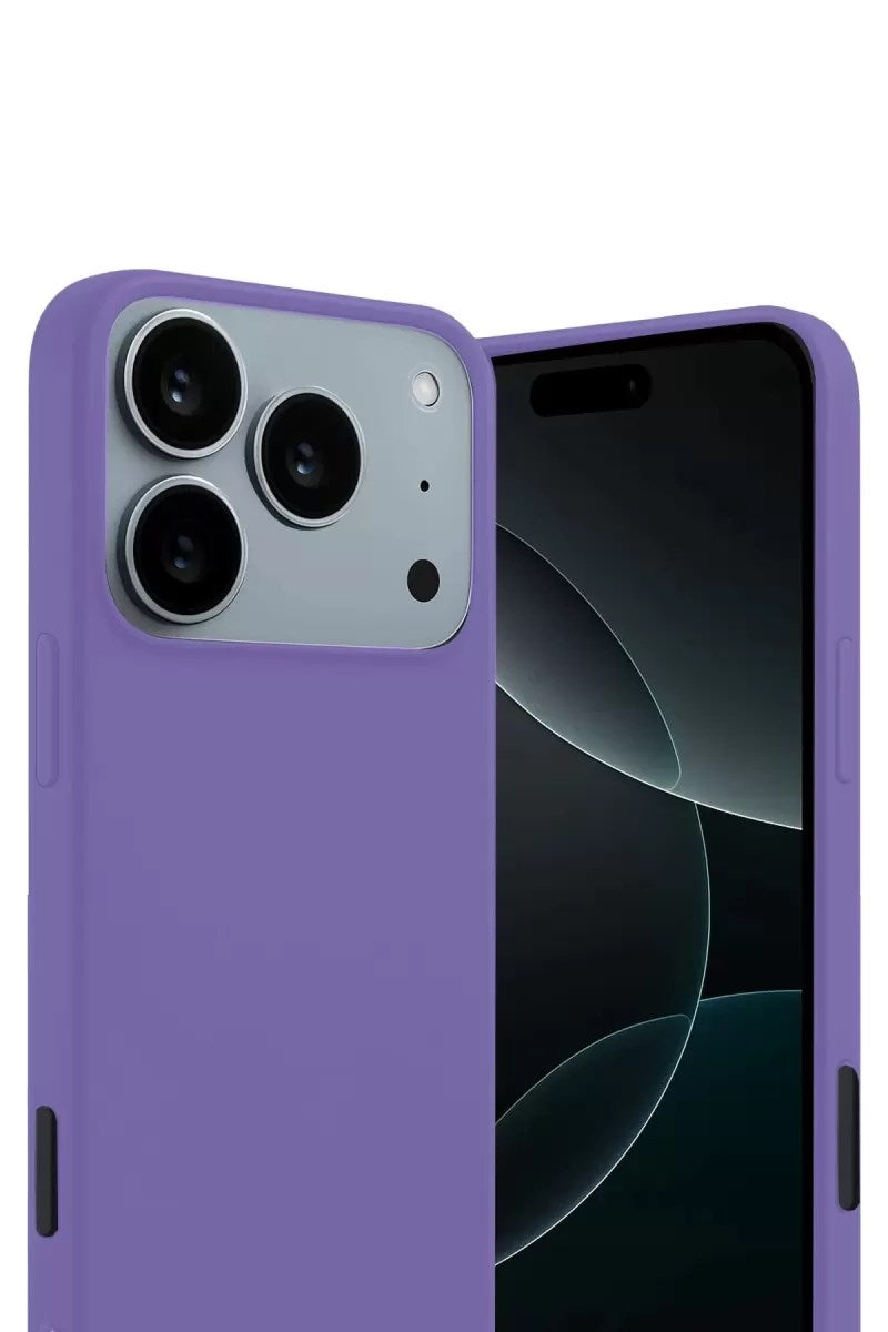 Mey İthalat® iPhone 17 Pro Max First Silikon - Lila