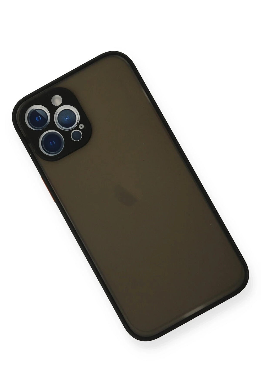 Mey İthalat® iPhone 12 Pro Max Kılıf Montreal Silikon Kapak - Siyah