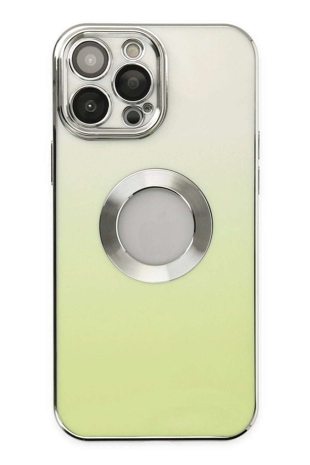 Mey İthalat® iPhone 13 Pro Max Kılıf Best Silikon - Yeşil