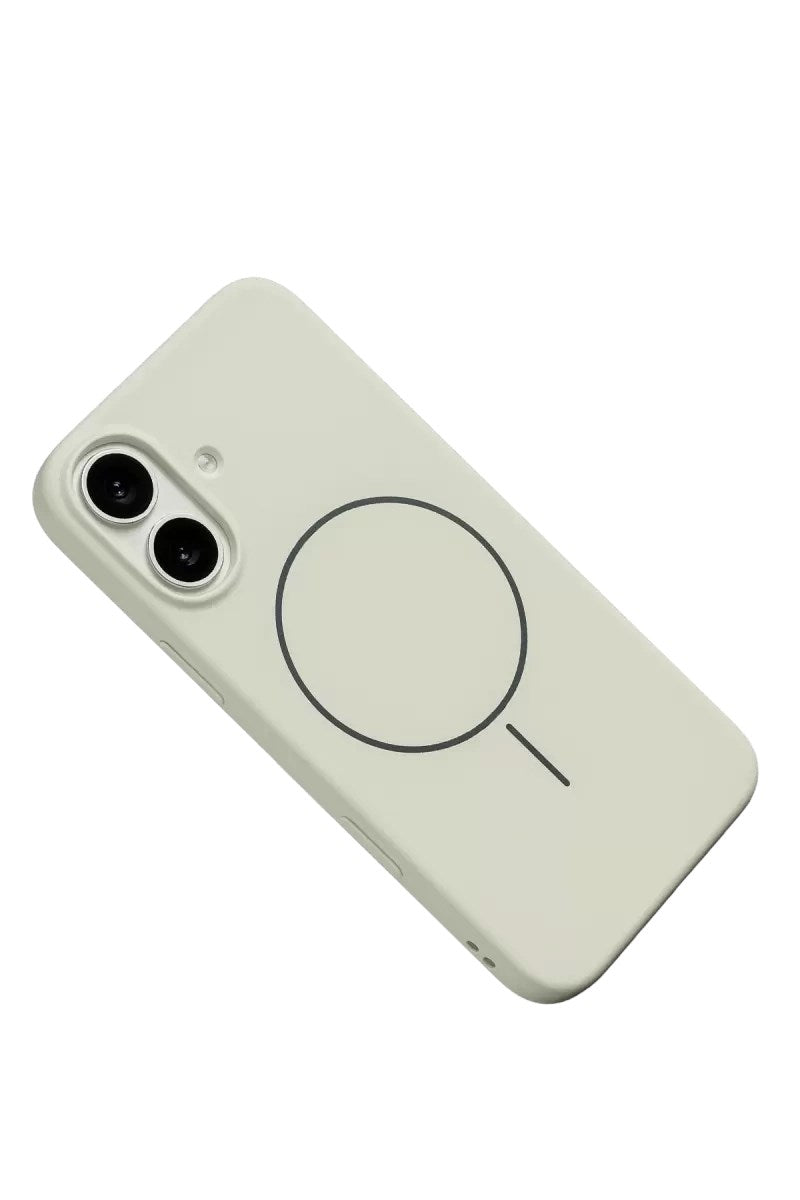 Mey İthalat® iPhone 17 Jully Magsafe Kapak - Beyaz