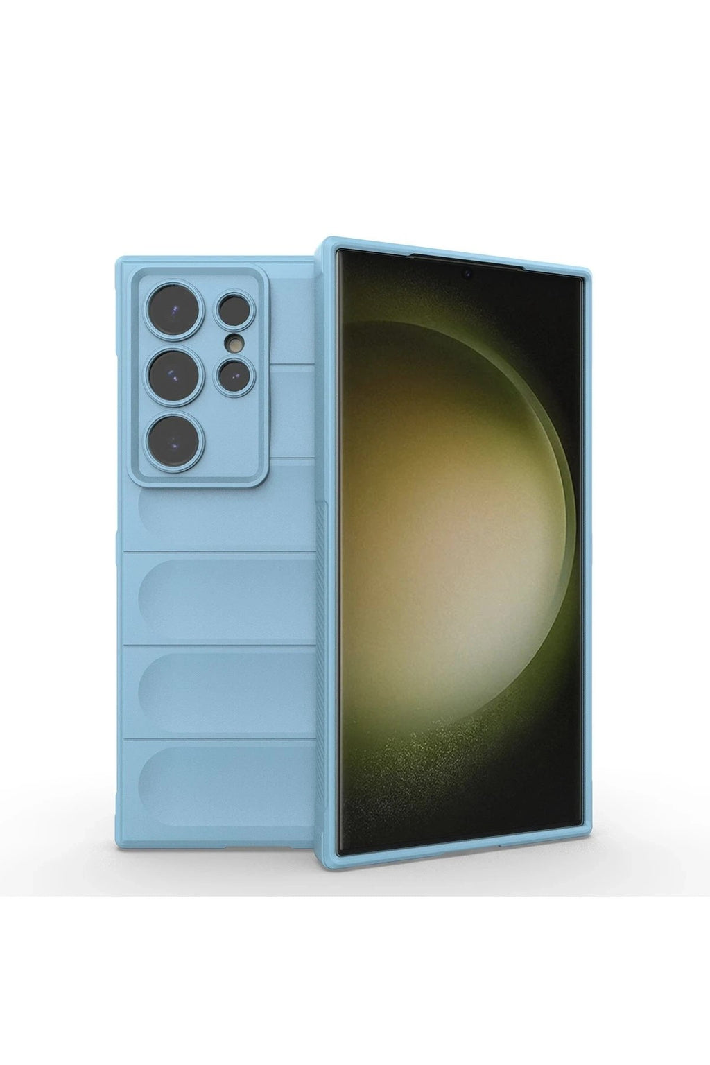Mey İthalat® Samsung Galaxy S24 Ultra Kılıf Optimum Silikon - Sky Blue