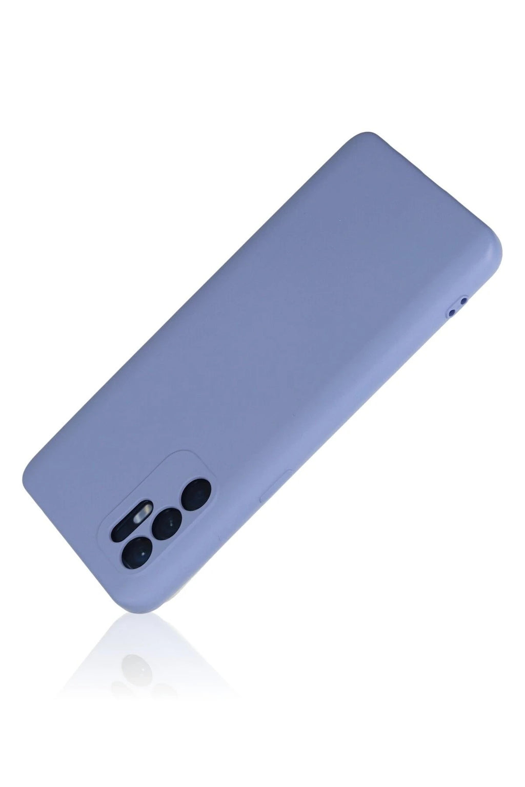 Mey İthalat® Reno 6 Kılıf Nano içi Kadife Silikon - Lila