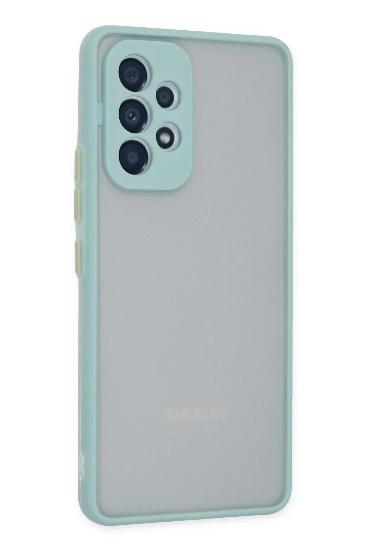 Mey İthalat® Samsung Galaxy A13 4G Kılıf Montreal Silikon Kapak - Turkuaz