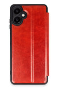 Mey İthalat® Samsung Galaxy A07 4G Flip Cover - Kırmızı