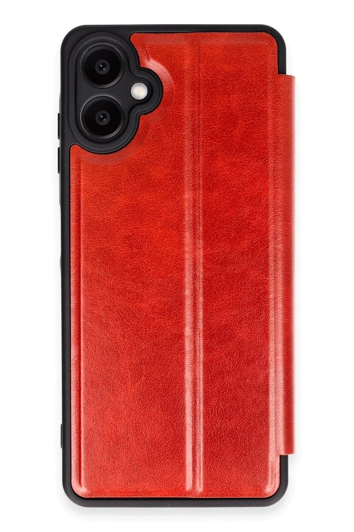Mey İthalat® Samsung Galaxy A07 4G Flip Cover - Kırmızı