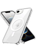 Mey İthalat® iPhone 16E Kılıf Pc Real Magsafe Kapak - Şeffaf