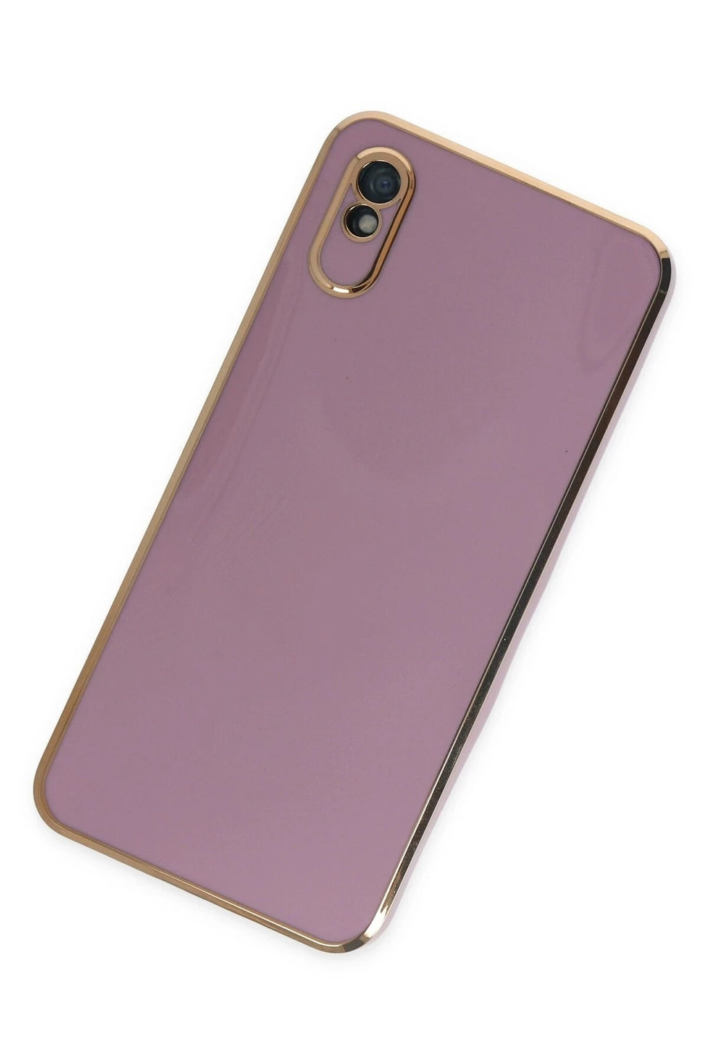 Mey İthalat® Redmi 9A Kılıf Volet Silikon - Mor