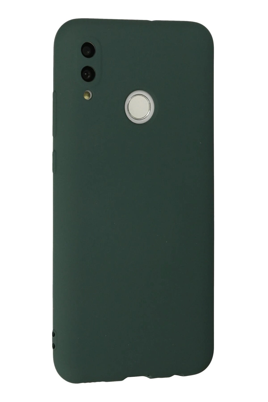 Mey İthalat® Huawei P Smart 2019 Kılıf Nano içi Kadife Silikon - Koyu Yeşil