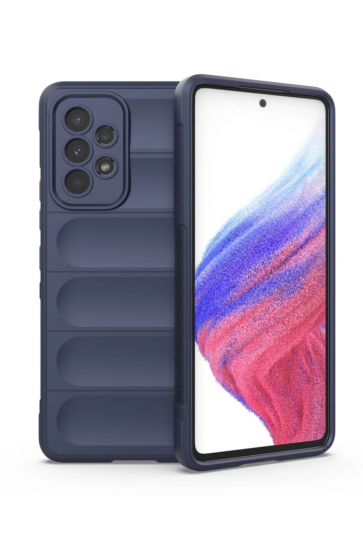 Mey İthalat® Samsung Galaxy A53 5G Kılıf Optimum Silikon - Lacivert