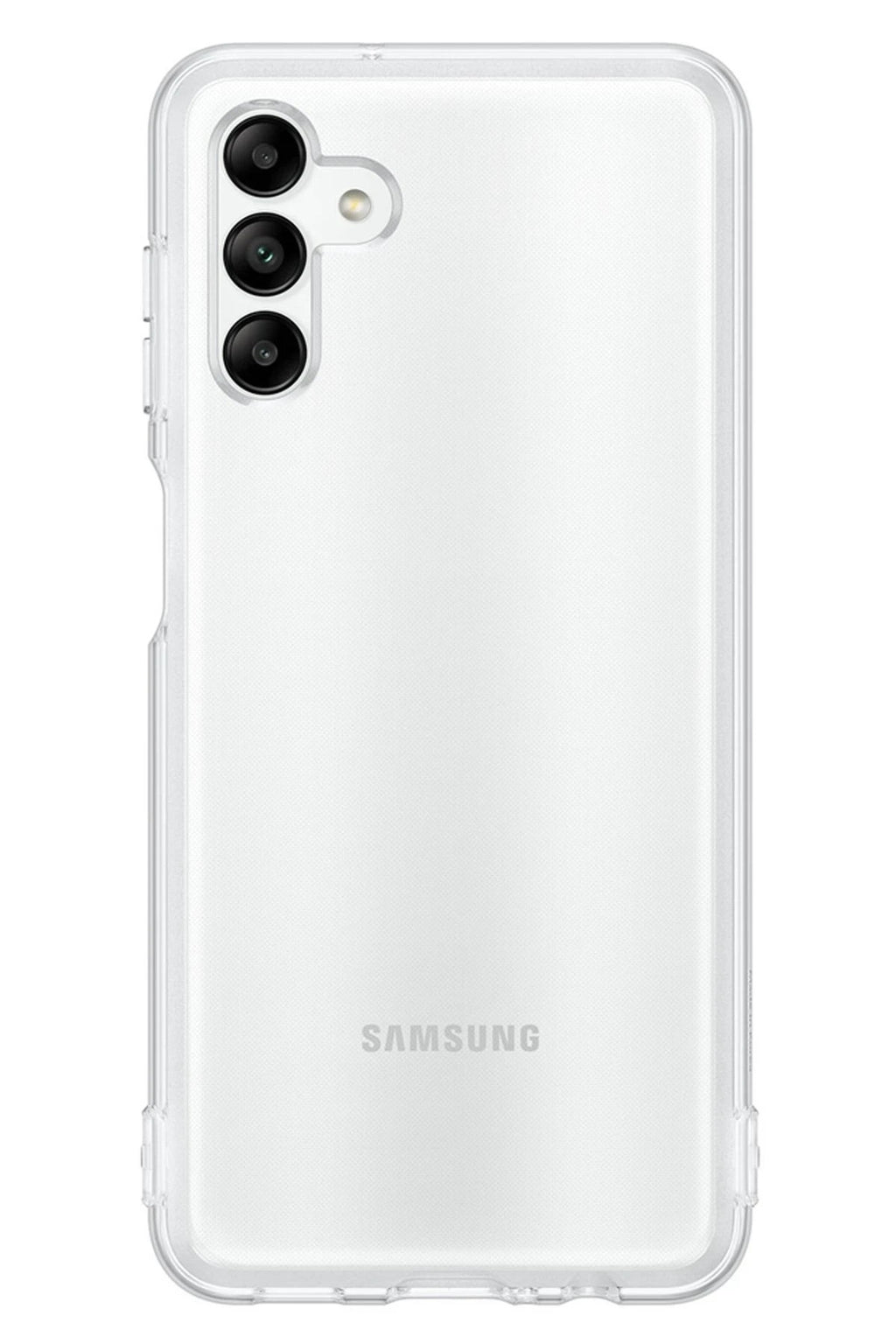 Mey İthalat® Samsung Galaxy A04S Kılıf Lüx Şeffaf Silikon
