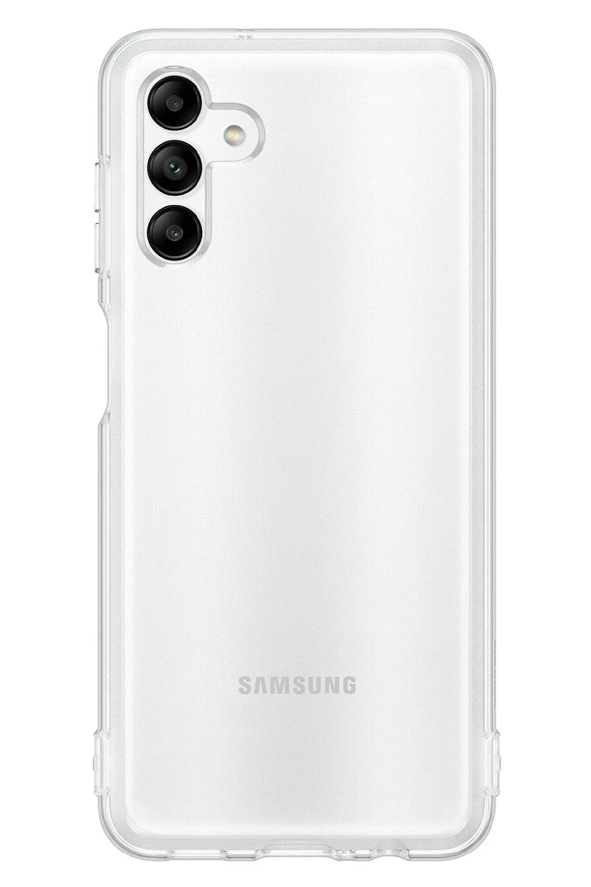Mey İthalat® Samsung Galaxy A04S Kılıf Lüx Şeffaf Silikon