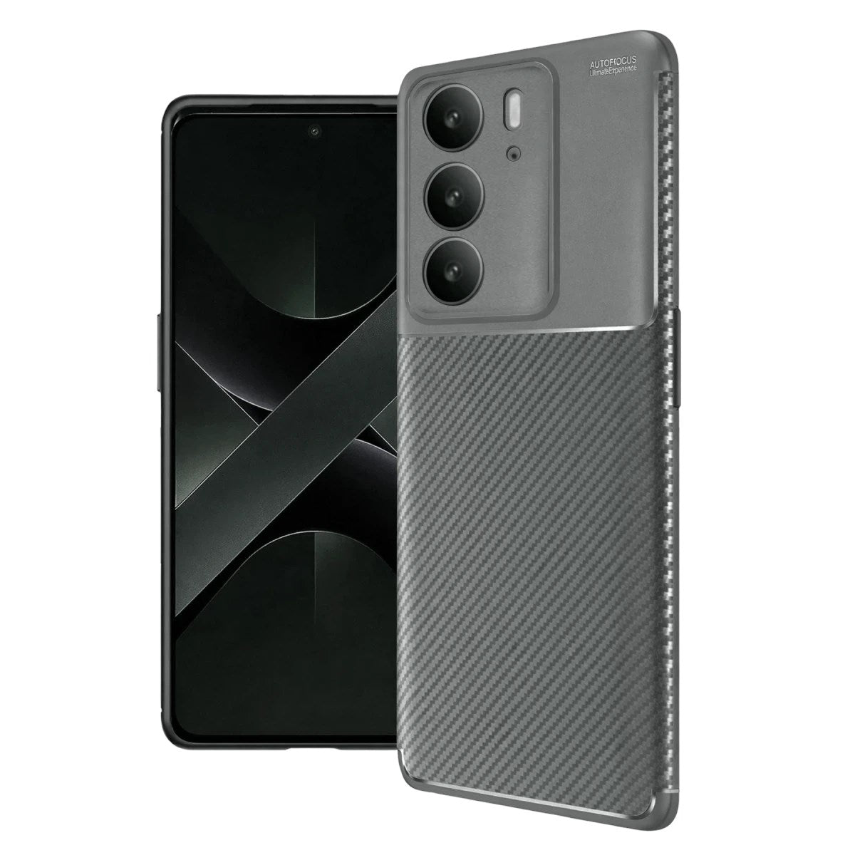 Mey İthalat® Realme C75 4G Auto Focus Karbon Kapak - Gri