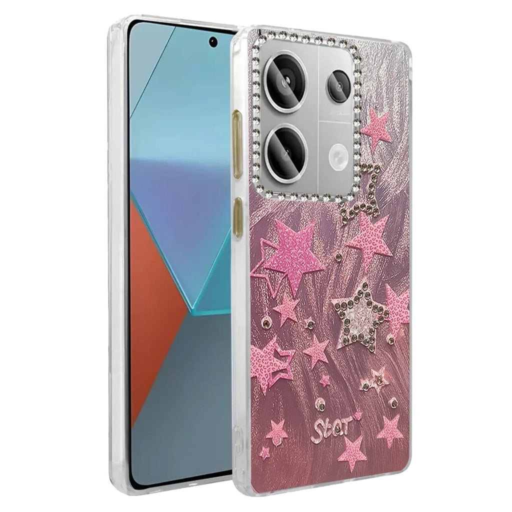 Mey İthalat® Redmi Note 13 Pro 4G Kılıf Blade Aynalı Desenli Kapak - Desen 7