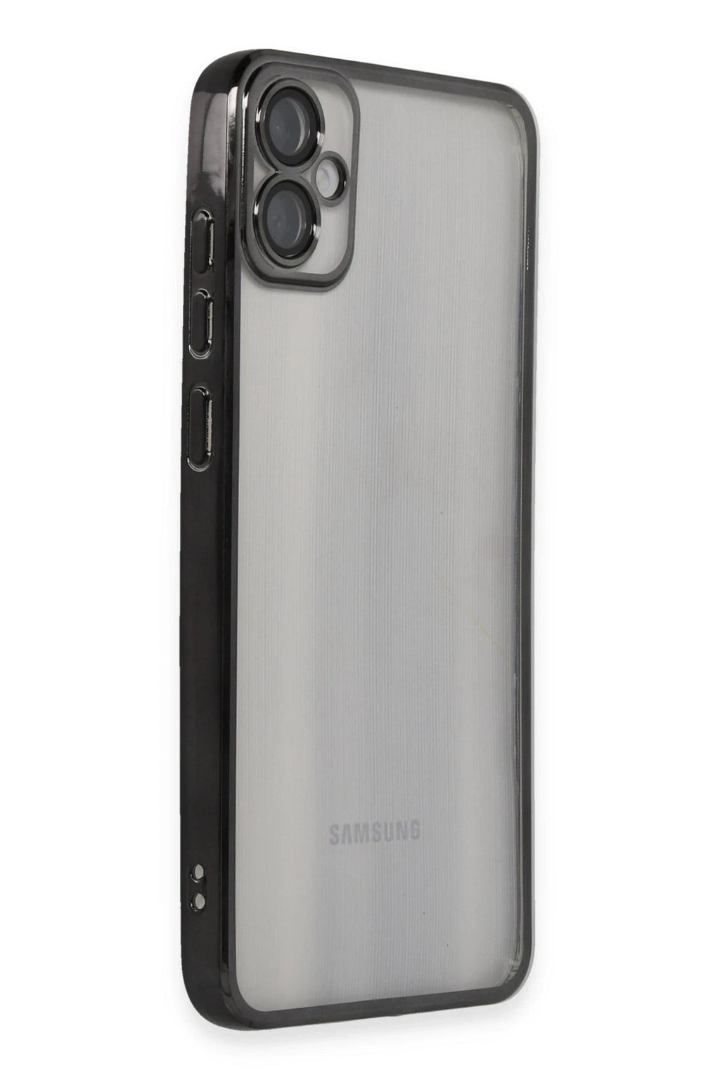 Mey İthalat® Samsung Galaxy A05 Kılıf Lensli Silikon - Siyah