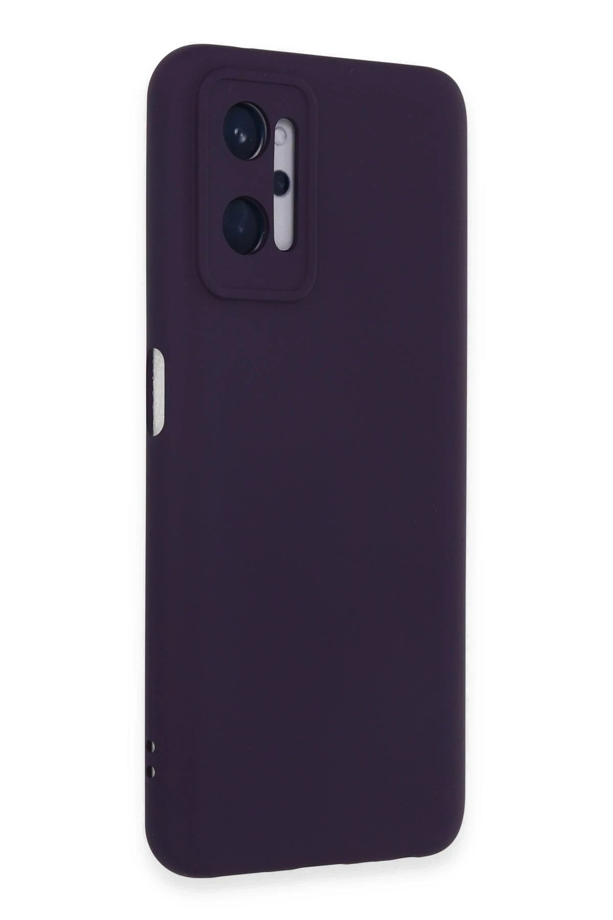 Mey İthalat® Realme 9i 4G Kılıf Nano içi Kadife Silikon - Mor