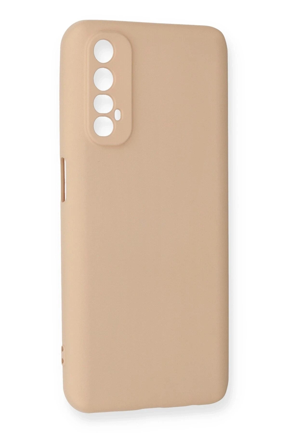 Mey İthalat® Realme 7 Kılıf Nano içi Kadife Silikon - Pudra