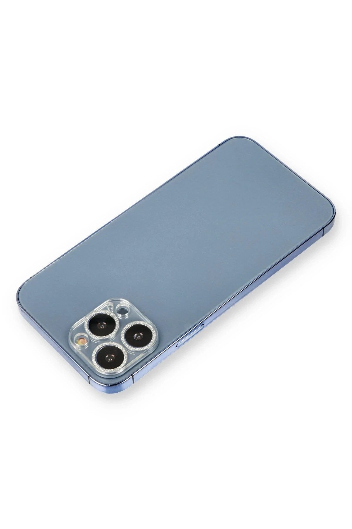 Mey İthalat® iPhone 12 Pro Shine Kamera Lens Koruma Cam - Gümüş