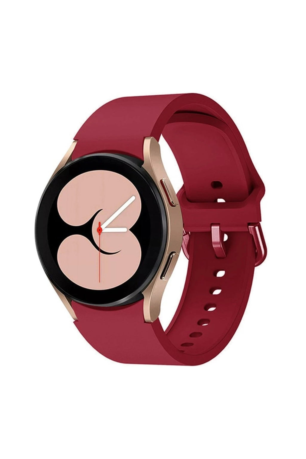 Mey İthalat® Samsung Galaxy Watch 4 Klasik Kordon - Mürdüm