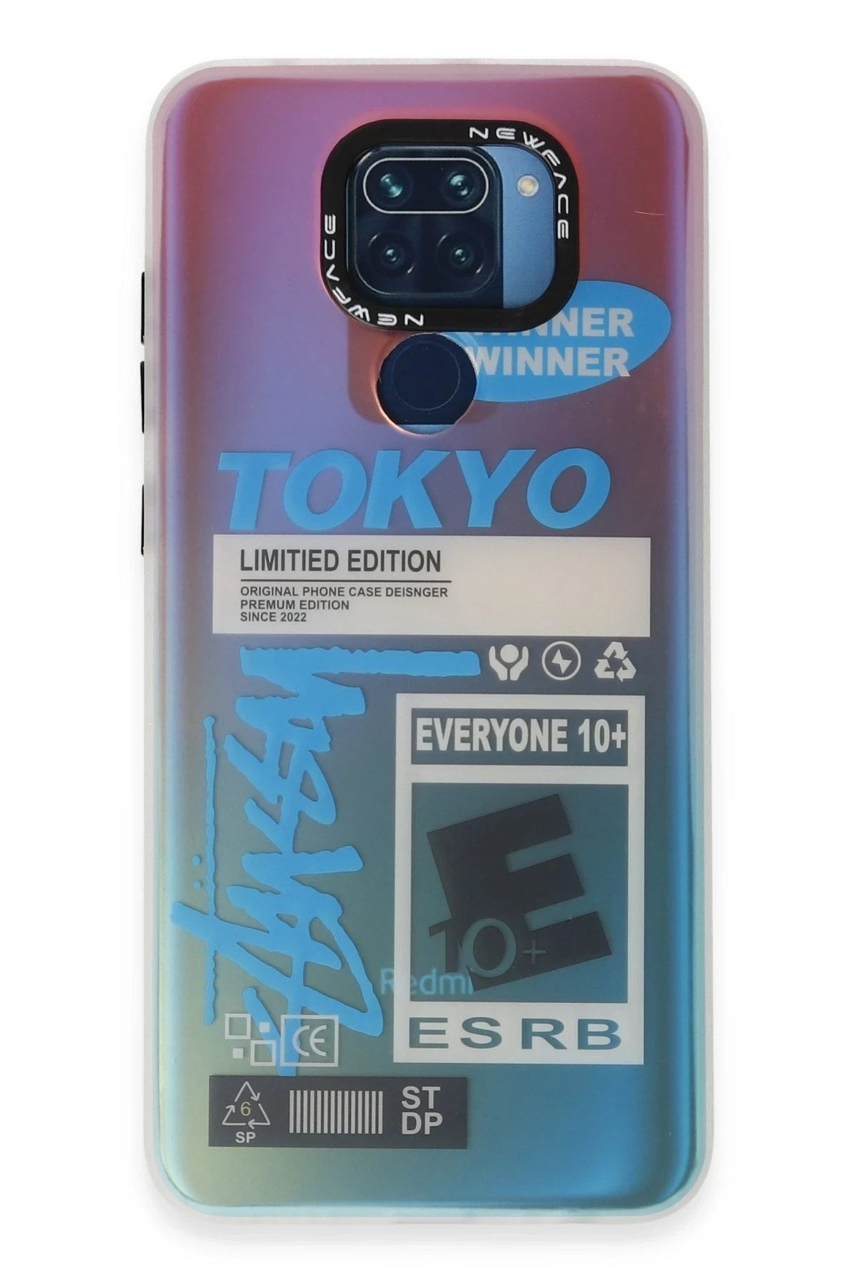 Mey İthalat® Redmi Note 9 Kılıf Estoril Desenli Kapak - Estoril - 1