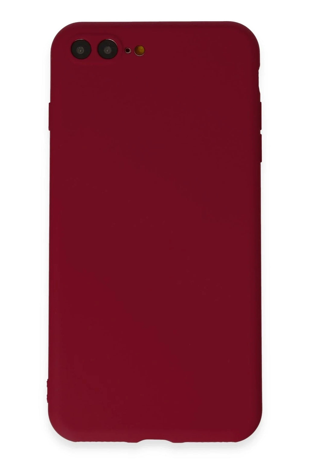 Mey İthalat® iPhone 7 Plus Kılıf First Silikon - Bordo