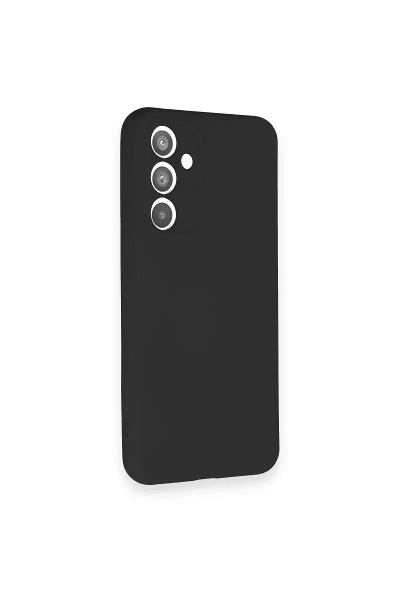 Mey İthalat® Samsung Galaxy A54 5G Kılıf Nano içi Kadife Silikon - Siyah