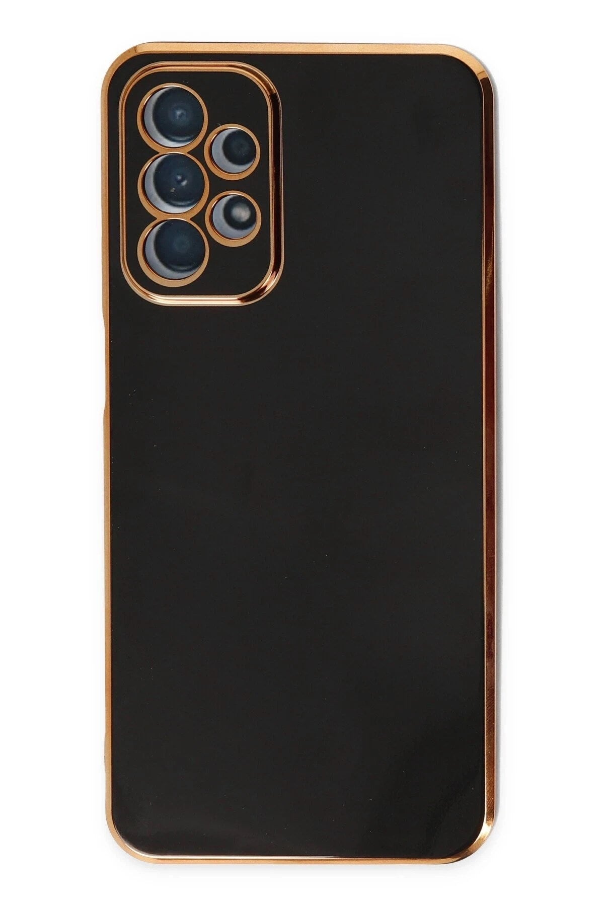 Mey İthalat® Samsung Galaxy A23 4G Kılıf Volet Silikon - Siyah