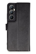Mey İthalat® Realme C65 Kılıf Trend S Plus Kapaklı Kılıf - Siyah