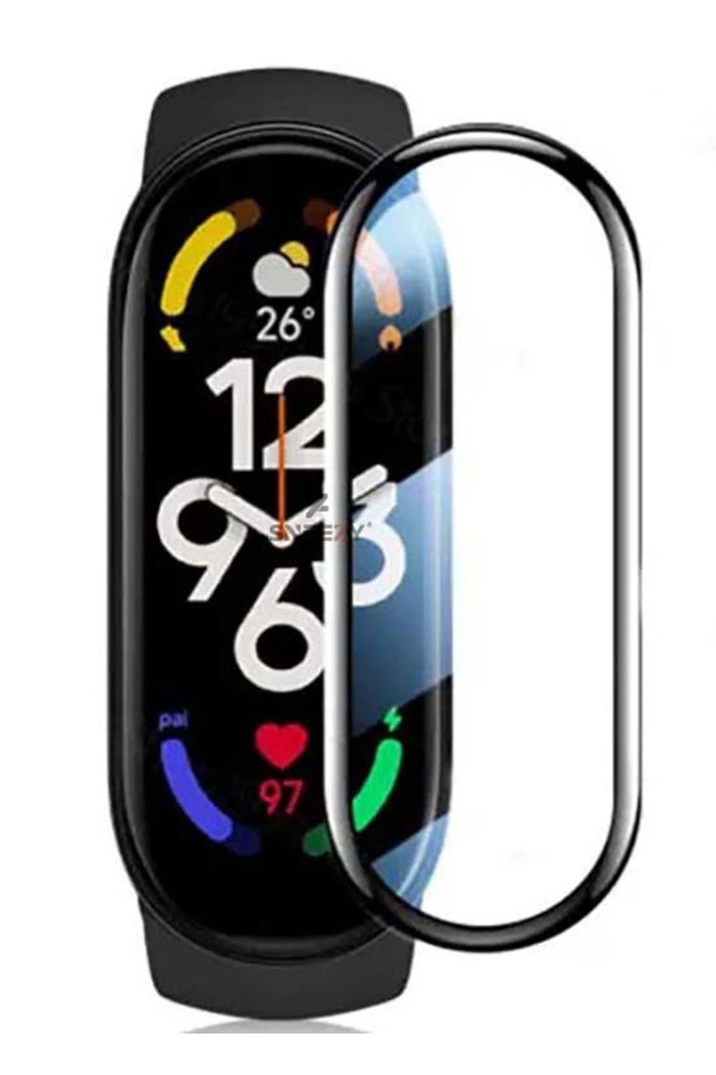 Mey İthalat® Mi Band 7 Polymer Nano Ekran Koruyucu - Şeffaf