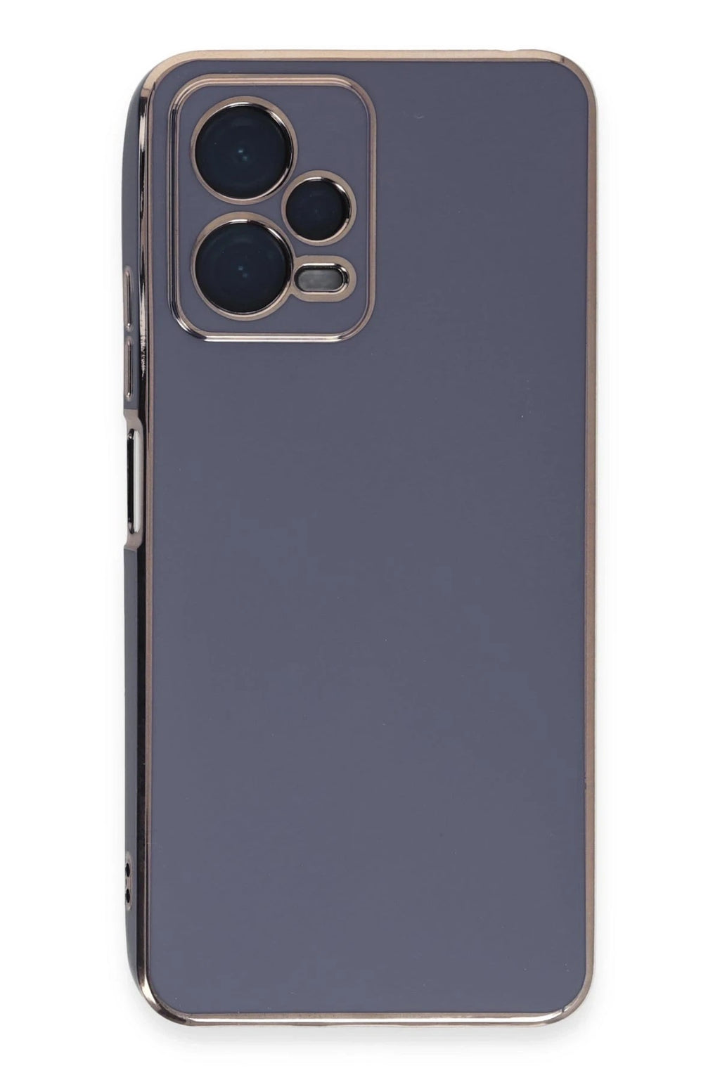 Mey İthalat® Redmi Note 12 Pro Plus Kılıf Volet Silikon - Mavi