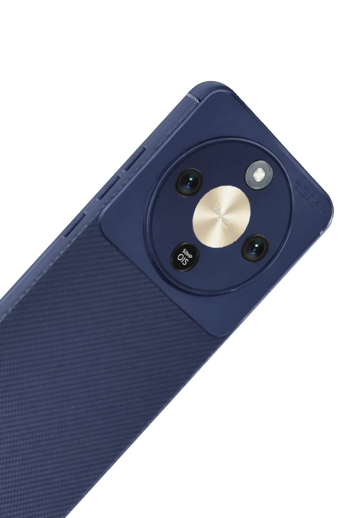 Mey İthalat® Huawei Honor Magic 8 Lite Auto Focus Karbon Kapak - Lacivert