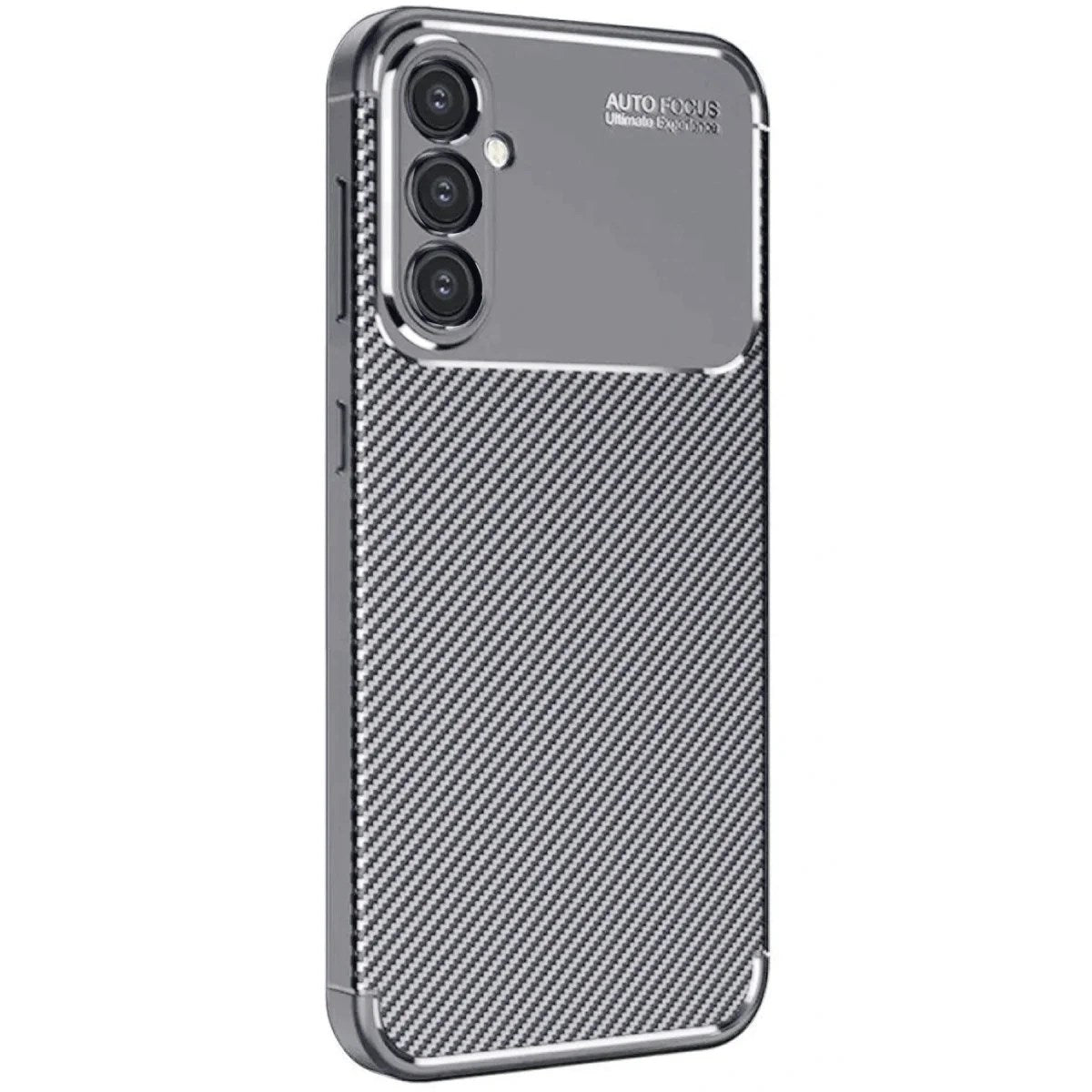 Mey İthalat® Samsung Galaxy A16 5G Kılıf Auto Focus Karbon Kapak - Gri