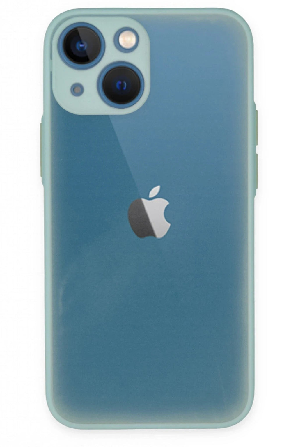 Mey İthalat® iPhone 15 Plus Kılıf Montreal Silikon Kapak - Açık Yeşil