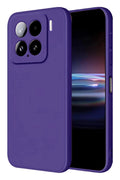 Mey İthalat® Mi 15 Pro Kılıf Nano içi Kadife Silikon - Mor
