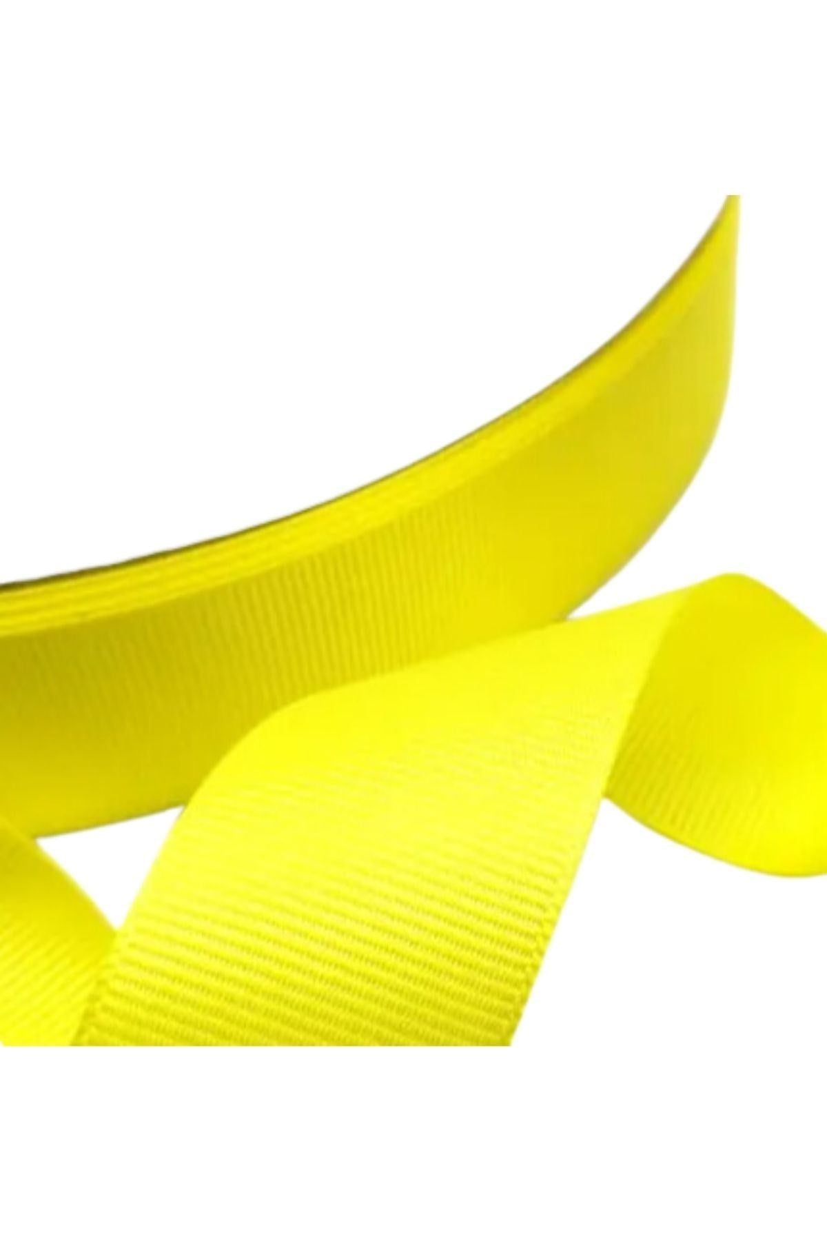 Grogren Kurdele 1 Cm 10 Metre Sarı