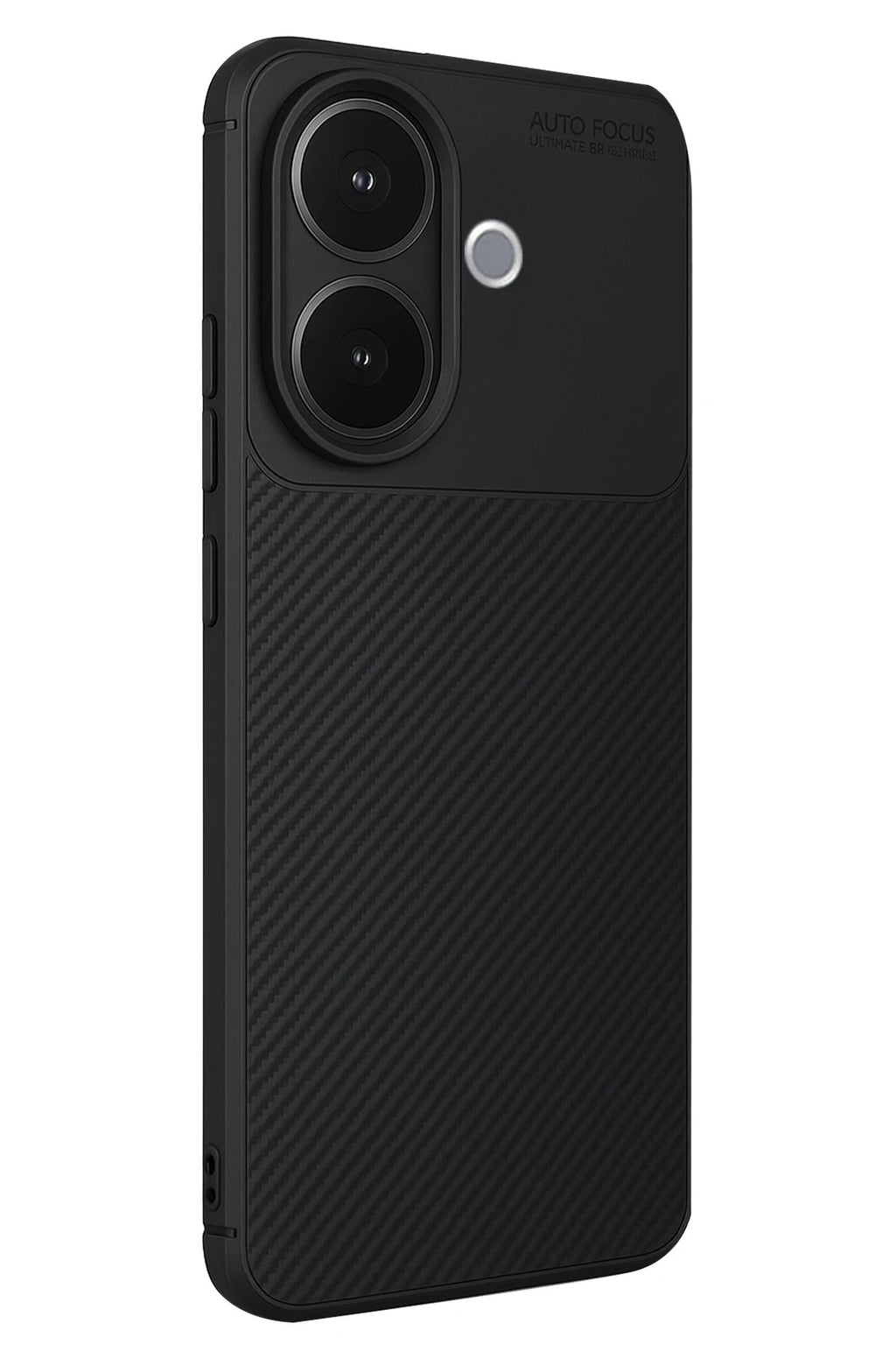 Mey İthalat® Vivo V60 Lite Auto Focus Karbon Kapak - Siyah