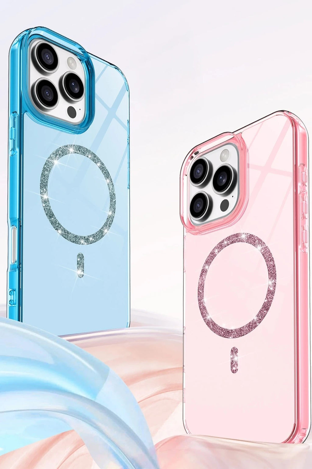 Mey İthalat® iPhone 14 Pro Max Live Diamond Magsafe Kapak - Şeffaf