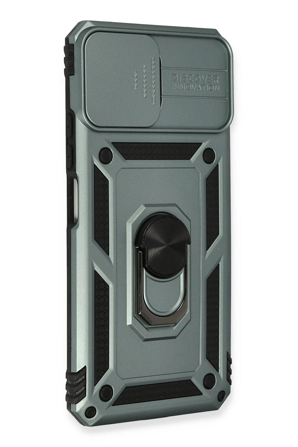 Mey İthalat® Mİ 11 Lite Kılıf Pars Lens Yüzüklü Silikon - Yeşil