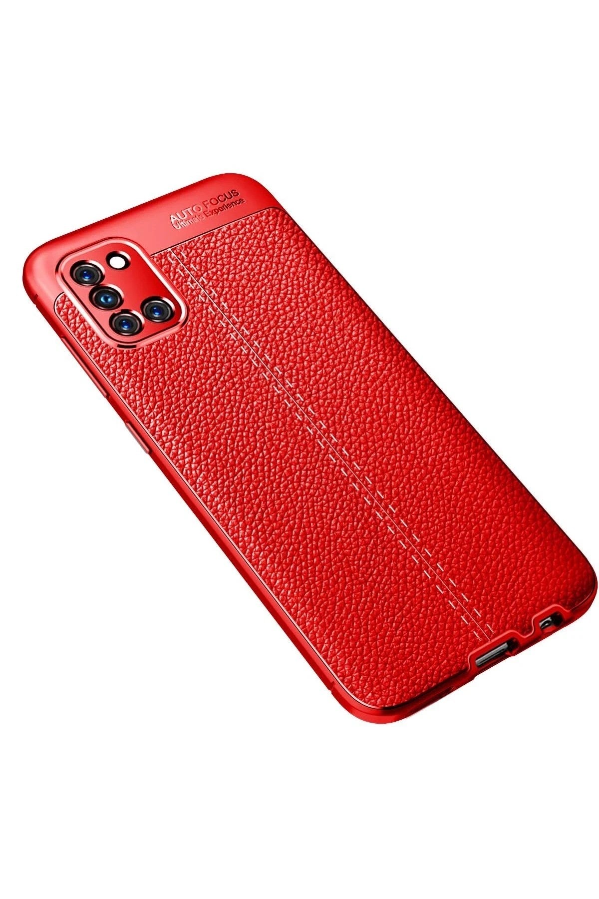 Mey İthalat® Samsung Galaxy A31 Kılıf Auto Focus Kapak - Kırmızı