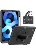 Mey İthalat® iPad Pro 11 (2020) Kılıf Strap-C Otterbox Tablet Kapak - Siyah