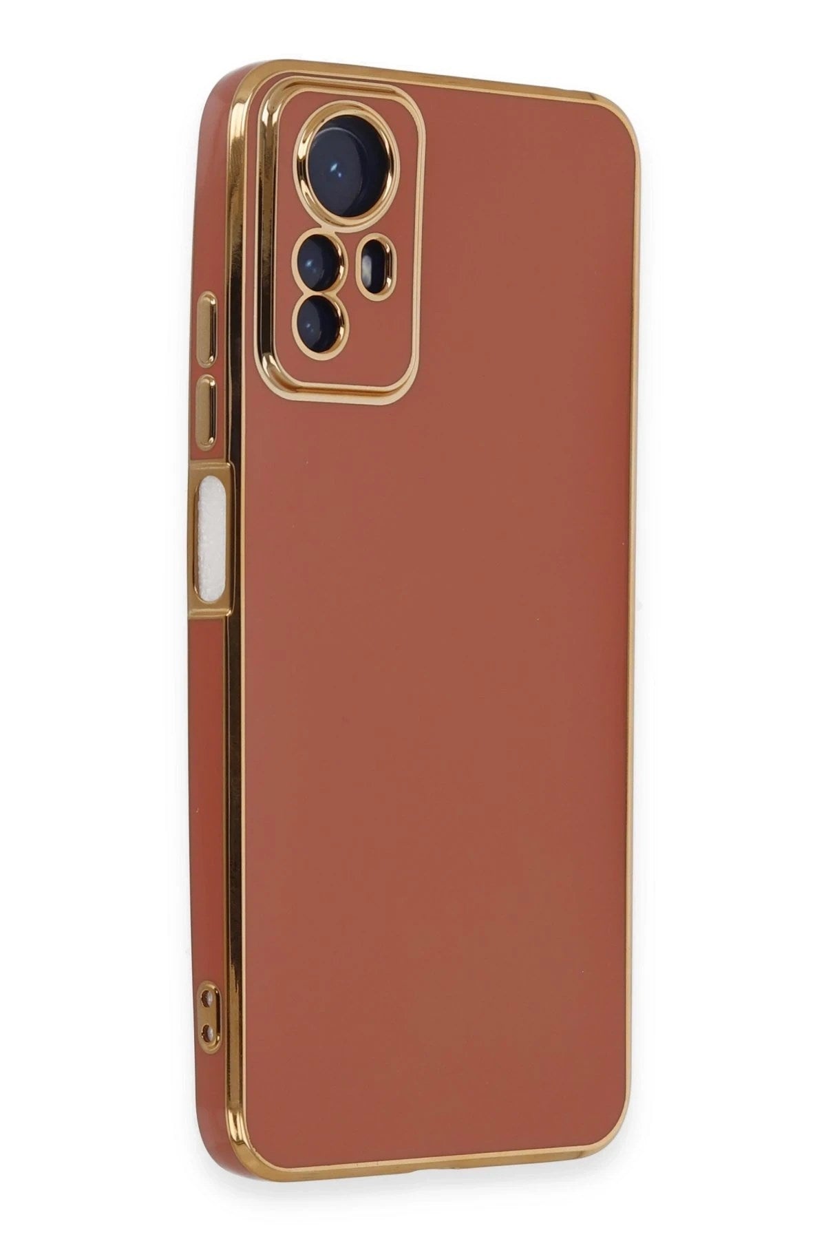 Mey İthalat® Redmi Note 12S Kılıf Volet Silikon - Kırmızı