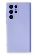 Mey İthalat® Samsung Galaxy S24 Ultra Kılıf Nano içi Kadife Silikon - Lila